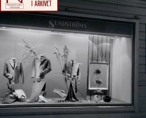 Sundströms klädbutik 1959 Härnösand